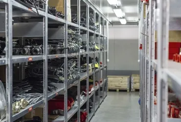 Verzinkte stalen rekken