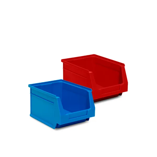 Pack 15 stapelbare magazijnbakken nr. 52
