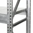 Verzinkte Picking 600 stelling  - Detail van frame en dwarsligger