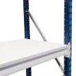 Picking 500 stelling blauw en grijs met melamine plank